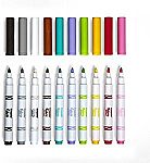 10-Count Crayola Fine Line Fabric Markers $1 (Save 85%)