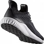 adidas Men's Alphabounce EM Running Shoes (Black) $34.99