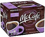 100-Count McCafe French Roast Coffee K-Cups $25 ($0.25/Cup)