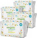 800-Count Babyganics Fragrance-Free Face Hand and Baby Wipes $12 or Less