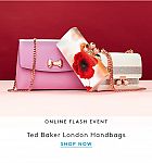 Ted Baker London Mens and Womens Handbags,  Clothing Up to 60% Off