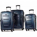 Samsonite Winfield 2 Fashion Hardside 3 Piece Spinner Luggage Set $200