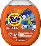 61-count Tide PODS Plus Febreze Sport Odor Defense 4 in 1 HE Turbo Laundry Detergent Pacs $11.70
