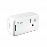 ORA Mini Smart Plug Wi-Fi Enabled Outlet - Amazon Alexa Friendly $14.99