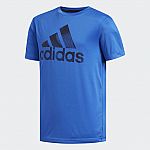 adidas Kid Pattern Fill Logo Tee $6.40 (Org $22) & More + Free Shipping
