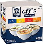 48-Ct of 0.98oz Quaker Instant Grits Variety Pack $5.73