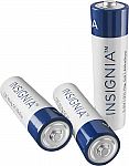 48-Pack Insignia AA or AAA Alkaline Batteries $6.29