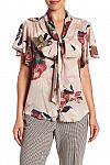 Trina Turk Bracken Floral Print Silk Blend Blouse $80 (68% off) & More