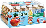 24-Ct Tropicana 10 oz 100% Apple Juice $9.37