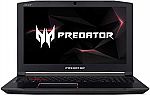 Acer Predator Helios 300 15" IPS Laptop (i7-8750H 16GB 256GB SSD GTX 1060 - Refurbished) $779.99