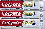3-Pack of 7.8-oz Colgate Total Clean Mint Toothpaste $6.82 or Less