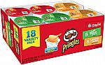 18-Count Pringles Snack Stacks Potato Crisps (Variety Pack) $4.22 or Less