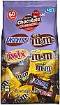 60-piece MARS Chocolate Favorites Fun Size Halloween Candy Bars Variety Mix $5.79