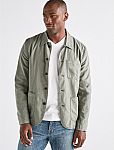 Lucky Brand Men's Tencel Utility Jacket $35 (Was $129) + Free Shipping