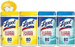 320-Count Lysol Disinfecting Wipes $9.85 + Free shipping
