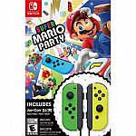 Super Mario Party Neon Green/Neon Yellow Joy-Con Bundle Preorder $100