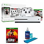 Microsoft Xbox One S 1TB Console NBA 2K19 & Red Dead Redemption 2 Bundle $280