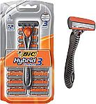 12-Count BIC Hybrid 3 Comfort Disposable Razor $2.64
