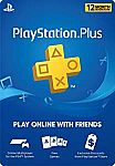 PlayStation Plus: 12 Month Membership [Digital Code] $39.99