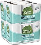 (Back) 48-Count Seventh Generation Toilet Paper Rolls $15.17