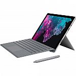 Microsoft KJT-00016 Surface Pro 6 12.3" Tablet (i5-8250U 256GB SSD) with Signature Type Cover $999