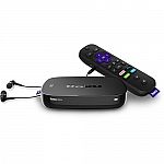 Roku Ultra 4K Streaming Player (2018 Edition) with JBL headphones $50 (orig. $100)