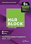 H&R Block 2018 Tax Software: Deluxe + State  $18 (Amazon Deal of the Day)