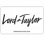 $50 Lord & Taylor Gift Card $40