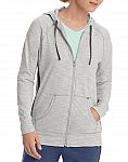 Champion Women's Heathered Jersey Hooded Jacket $12, Champion Men's Gym Shorts $11 and more + Free Shipping 