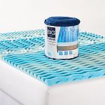 The Big One Gel Memory Foam Topper Any size + 2 pillows $32.30