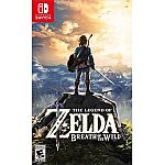 The Legend of Zelda: Breath of the Wild, Nintendo, Nintendo Switch $45