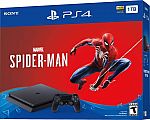 Marvel’s Spider-Man PS4 Sony PlayStation 4 Slim 1TB Jet Black Console $299 + 8% eBucks (YMMV)