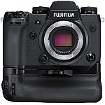 Fujifilm X-H1 24.3MP Mirrorless Digital Camera with Vertical Power Booster Grip Kit $1299