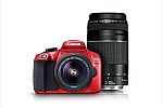 Canon EOS Rebel T6 DSLR Camera with 18-55mm & 75-300mm Lenses (Refurbished) $279.99