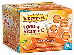 60-Count Emergen-C Vitamin C Drink Mix $14.98