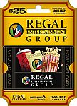 $25 Regal Entertainment Gift Card for $20, $20 Domino's Pizza Gift Card for $17 and more