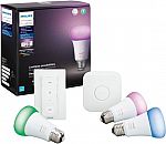 Philips Hue Color 3pk Starter Kit with Lightswitch $120