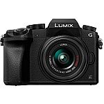 Panasonic Lumix DMC-G7 Camera w/ Lumix G Vario 14-42mm Lens $400, Panasonic Lumix DMC-GH4 Mirrorless Micro Four Thirds Digital Camera Body with Accessories Kit $698