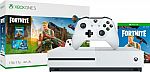 Microsoft Xbox One S 1TB Fortnite Bundle with 4K Ultra HD Blu-ray $200 and more