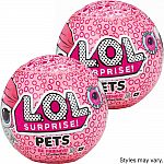 2-Pack L.O.L. Surprise! - Pet Package $11 (Org $20)