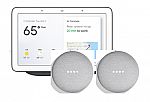 Google Home Hub + 2 Google Home Mini $129 