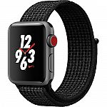 Apple Watch Nike+ Series 3 38mm Smartwatch MQL82LL/A (GPS + Cellular, Nike Sport Loop) $279 (Org $379)