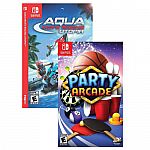 Party Arcade & Aqua Moto Racing Utopia - Nintendo Switch $11