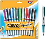 12-Count BIC Marking Fashion Permanent Marker, Ultra Fine Point $5.35 + Free Shipping