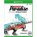 Burnout Paradise Remastered $10
