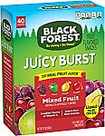 40-Count 0.8oz Black Forest Medley Juicy Center Fruit Snacks $5.23