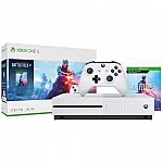 Xbox One S 1TB Battlefield V Bundle $183