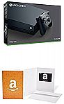 Xbox One X 1TB Console + $50 Visa GC $469, or with $50 Amazon.com Gift Card $499