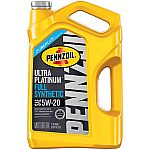 5-Qt Pennzoil Ultra Platinum Full Synthetic Motor Oil from $12.50 (After Rebate)