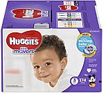 174-Ct Huggies Little Movers Diapers (Size 3) $23.35